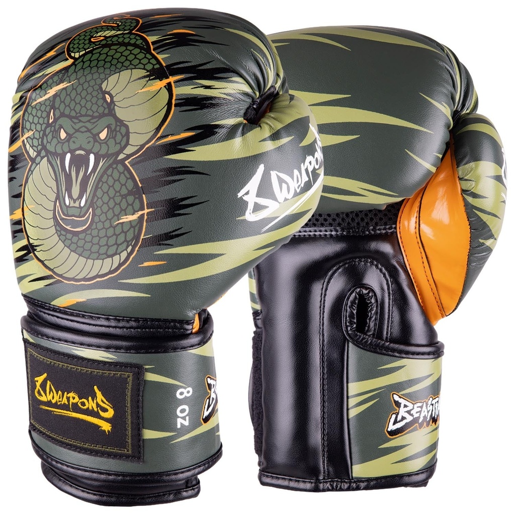 8Weapons Boxhandschuhe Viper Kids, Khaki