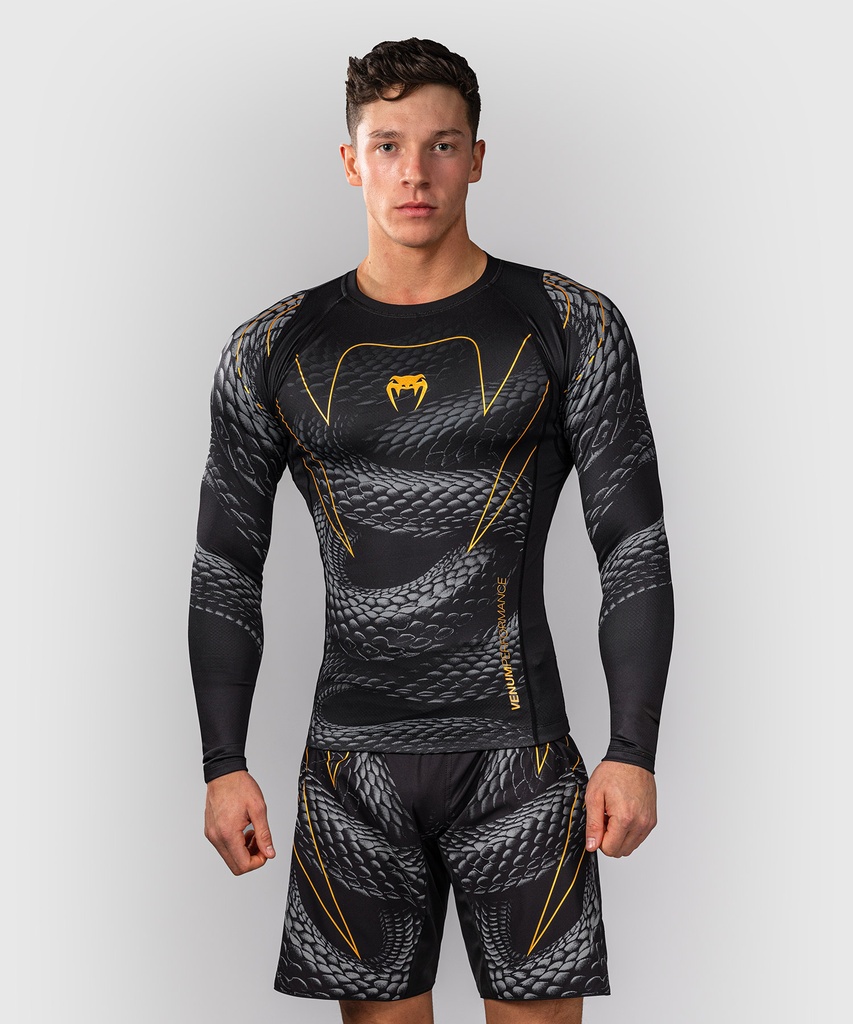 Venum Rash Guard Matupa, Schwarz-Grau
