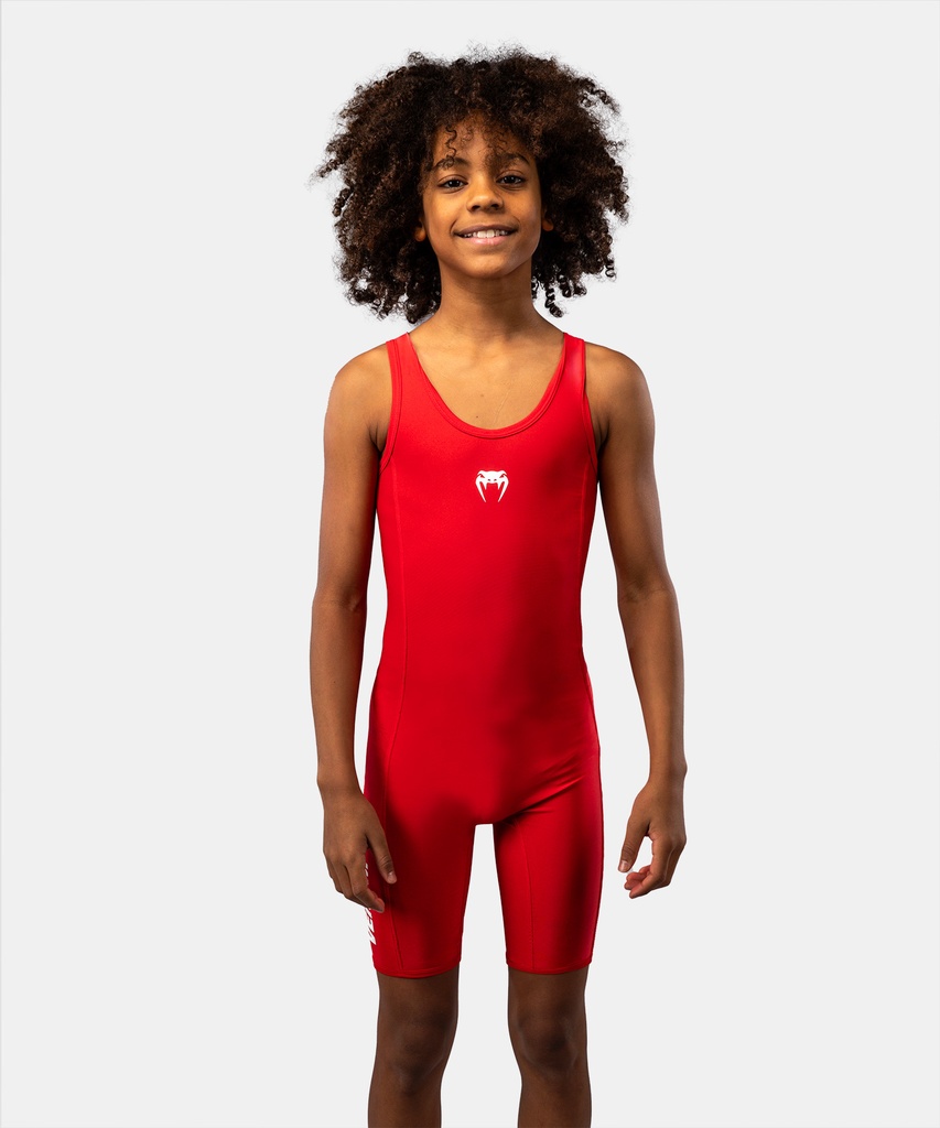 Venum Wrestling Singlet Challenger Kids, Red