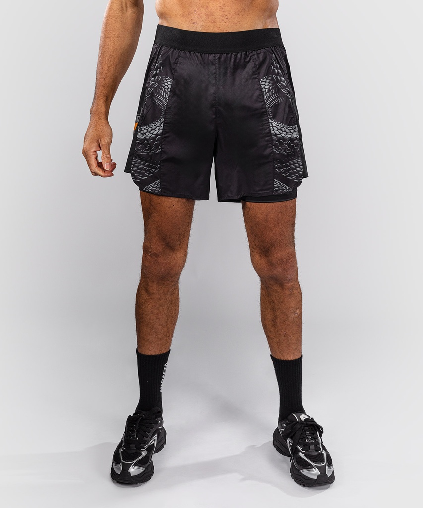 Venum Training Shorts Matupa, Schwarz-Grau