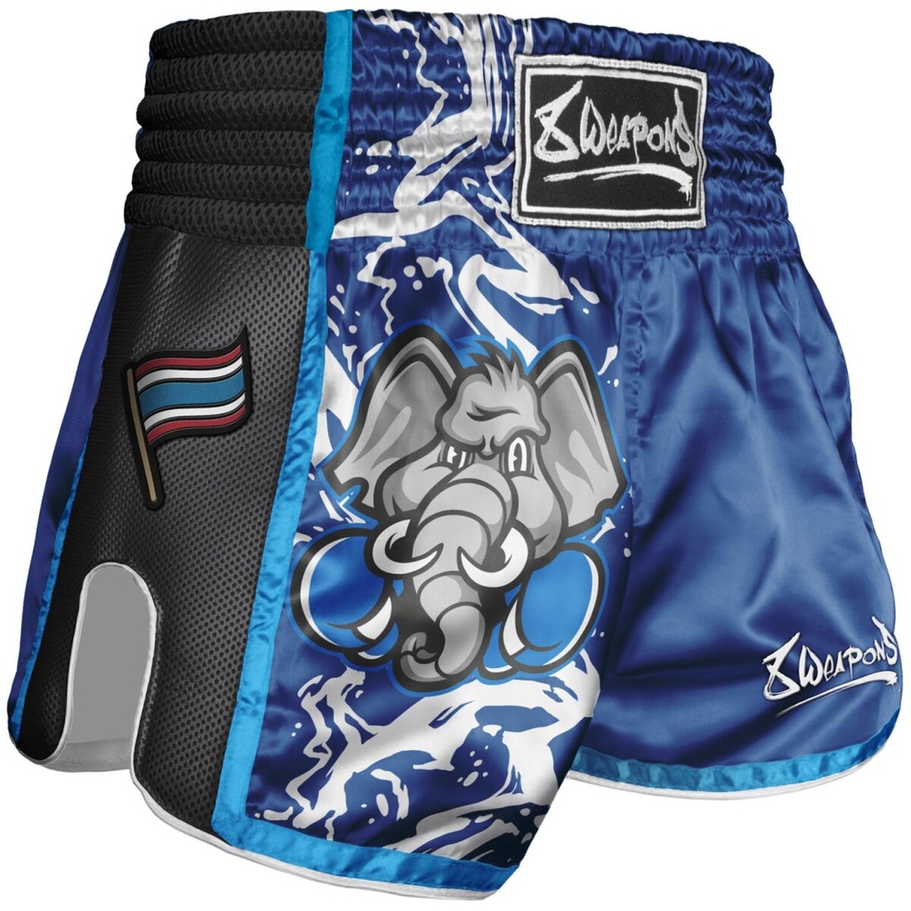 8Weapons Muay Thai Shorts Jipe Kids, Blue