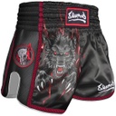 8Weapons Muay Thai Shorts Wolf Kids, Black-Red