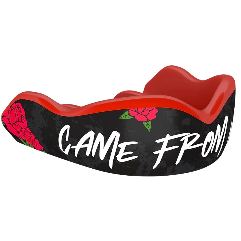 Damage Control Mouthguard High Impact Came From Nothing, Black-Red