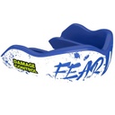 Damage Control Mouthguard High Impact Fear None, White-Blue