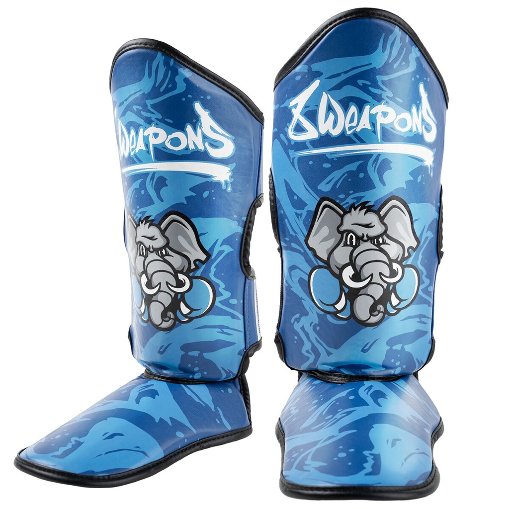 8Weapons Shin Guards Jipe Kids, Blue