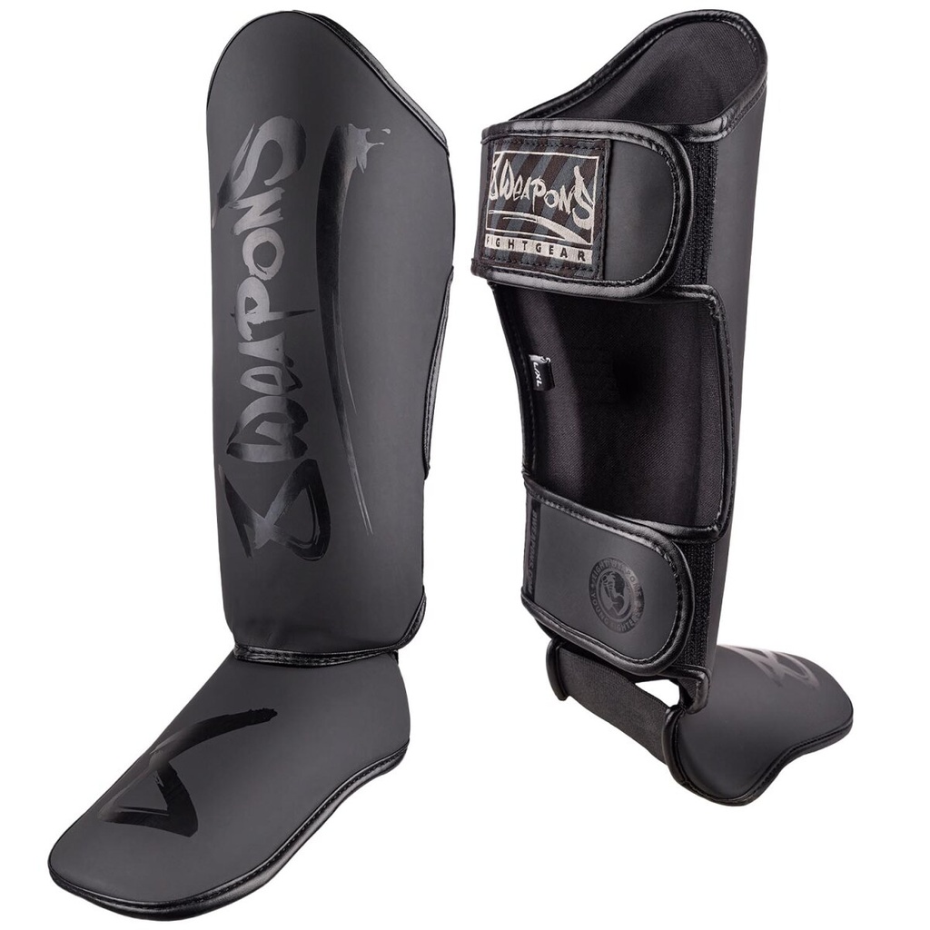 8Weapons Schienbeinschoner Unlimited Kids, Schwarz