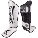 8Weapons Shin Guards Unlimited Kids, White