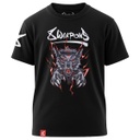 8Weapons T-Shirt Wolf Kids, Schwarz-Rot