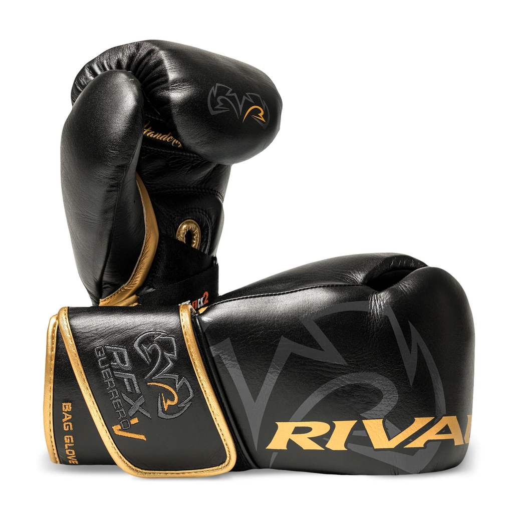Rival Sandsackhandschuhe RFX-Guerrero-V SF-H, Schwarz-Gold