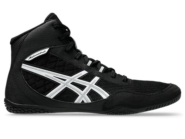 asics Wrestling Shoes Matcontrol 4, Black-White