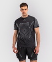 Venum Dry-Tech T-Shirt Midnight Fury, Schwarz-Silber