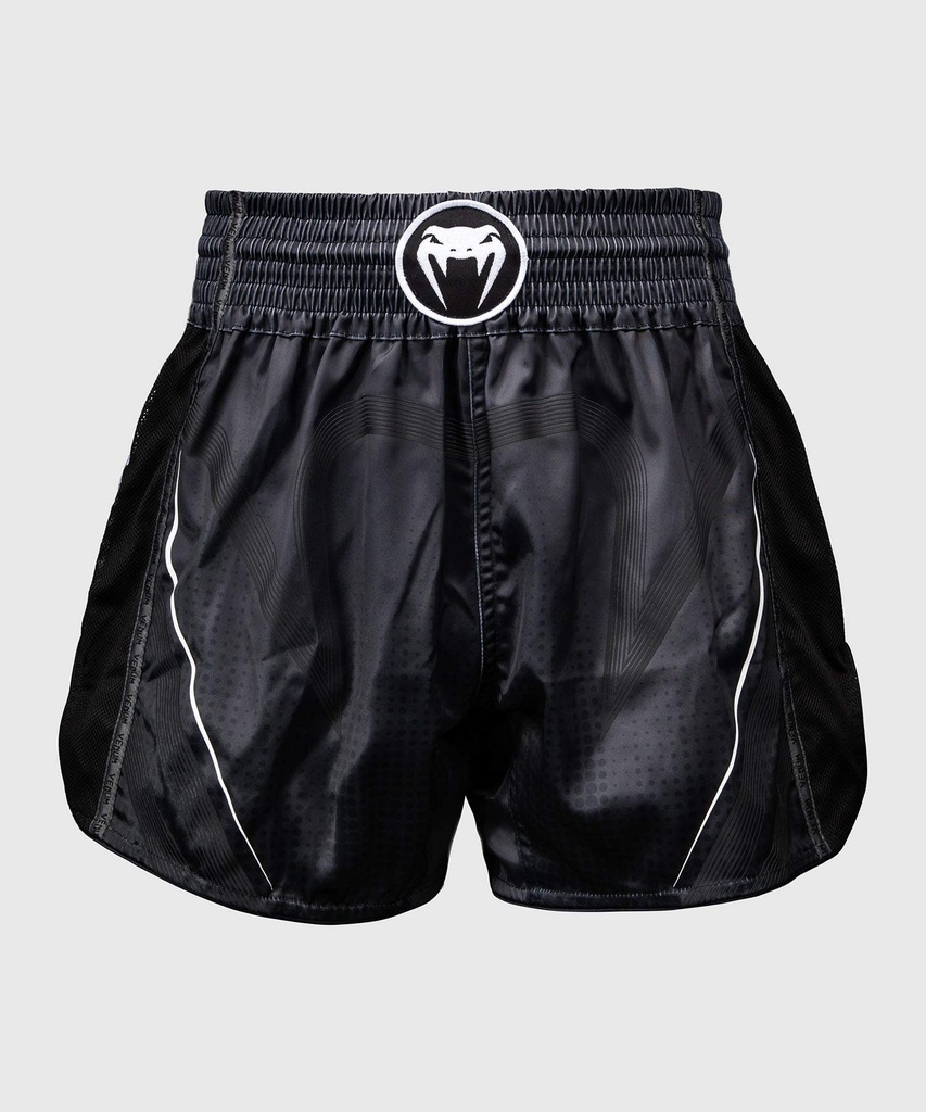 Venum Muay Thai Shorts Stealth, Black-White