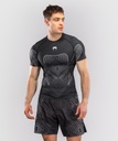 Venum Rash Guard Midnight Fury, Schwarz-Silber