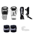 Muay Thai Set Avenger Junior, Schwarz