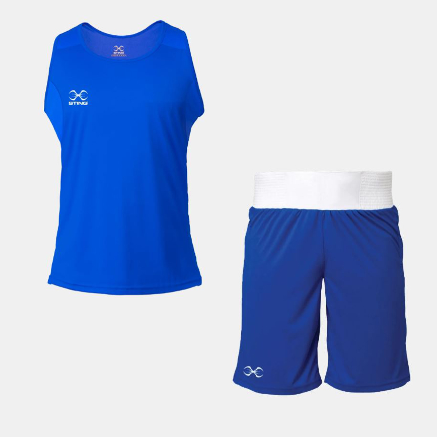 Sting Boxing Championship Set, Blue