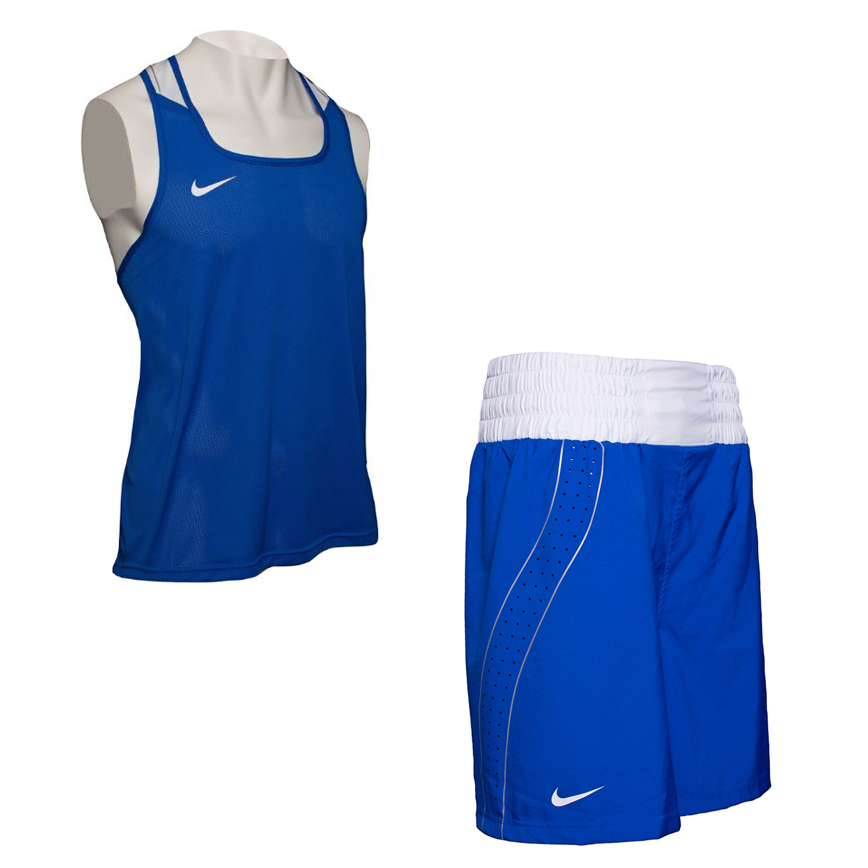 Nike Boxer Wettkampf Set, Blau