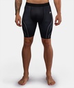 Venum Compression Shorts Streamline, Schwarz-Weiss