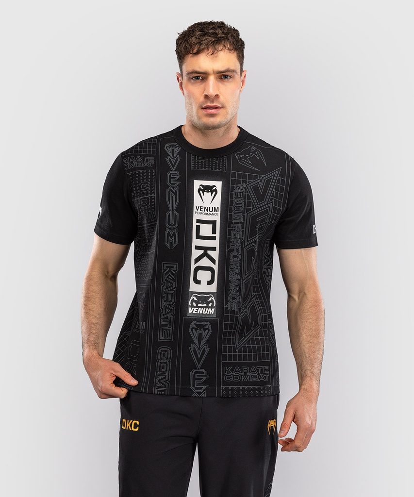 Venum T-Shirt  Combat, Schwarz-Grau