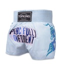 Top King Muay Thai Shorts TKTBS-256, White