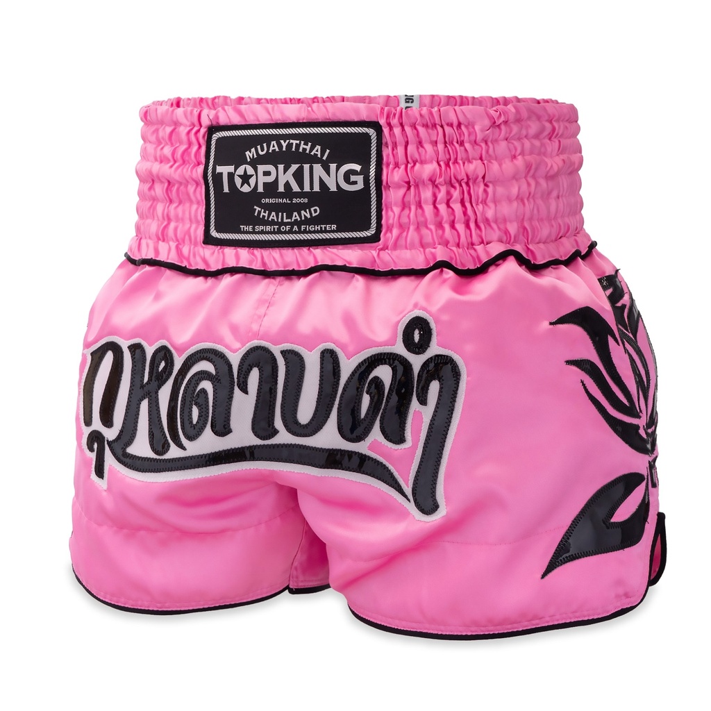 Top King Muay Thai Shorts TKTBS-271, Pink
