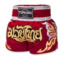 Top King Muay Thai Shorts TKTBS-273, Red