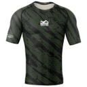 Phantom Rash Guard Evo Camo Tiger, Black-Green