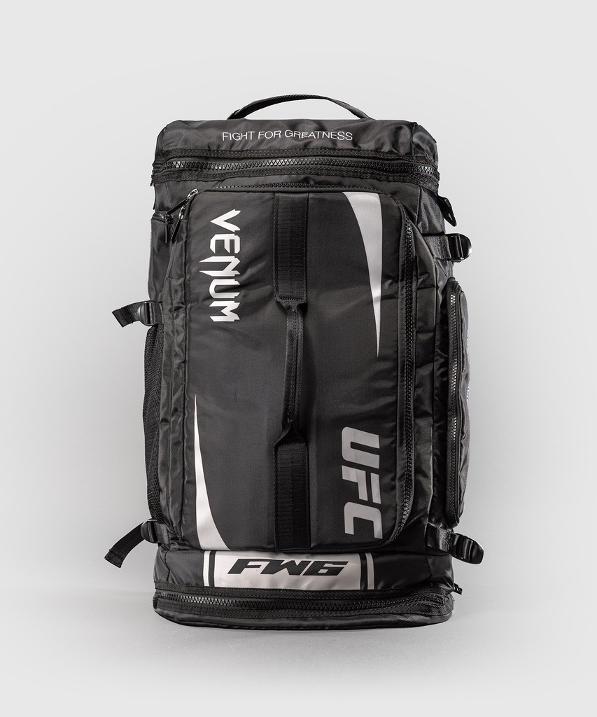 Venum Sporttasche-Rucksack UFC Unity Authentic Fight Week, Schwarz-Weiß