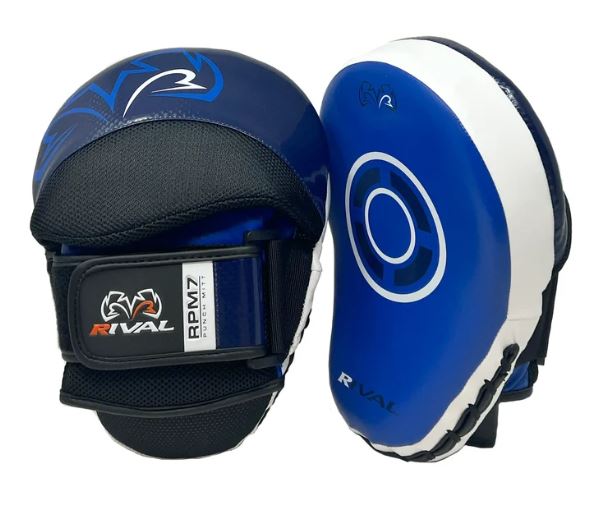 Rival Boxpratzen RPM7 Fitness Plus, Blau-Weiss
