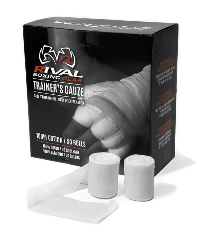 Rival Gauze 5cmx9m, White
