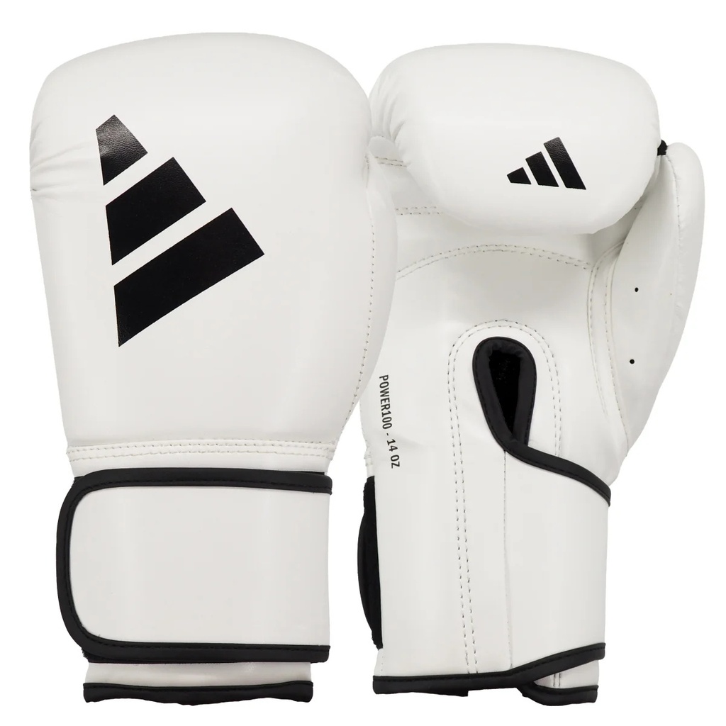 adidas Boxhandschuhe Power 100, Weiss