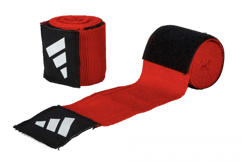 adidas Boxbandagen 4,5m Halbelastisch, Rot