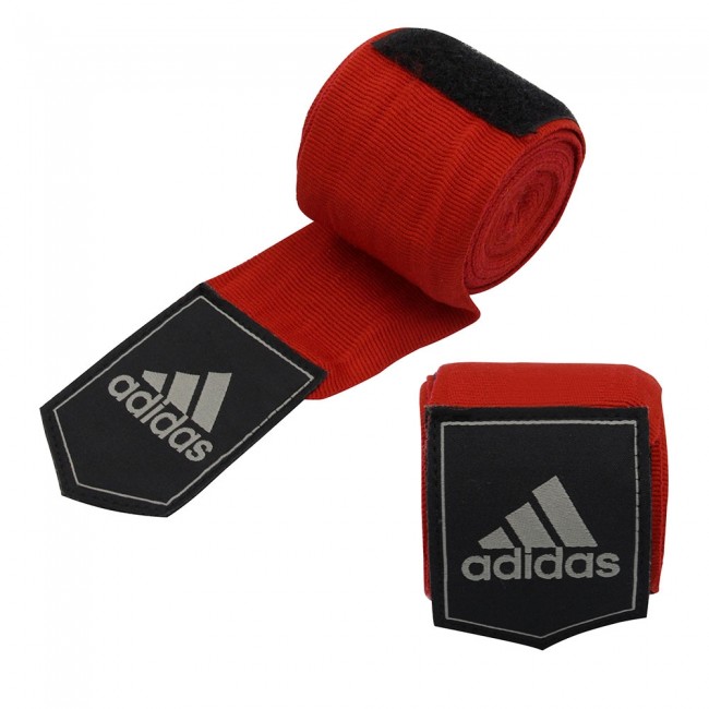 adidas Hand Wraps 3.5m Semi-Elastic IBA Rules, Red