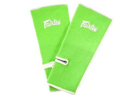 [AS1-GR-W] Fairtex Ankle Guards AS1, Neon Green