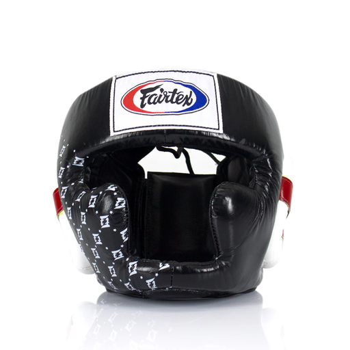 Fairtex Kopfschutz Super Sparring HG10, Schwarz