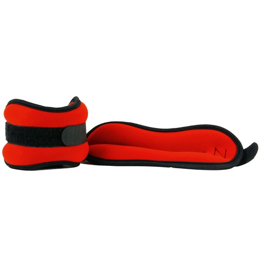 Weight Cuffs, Red-Black