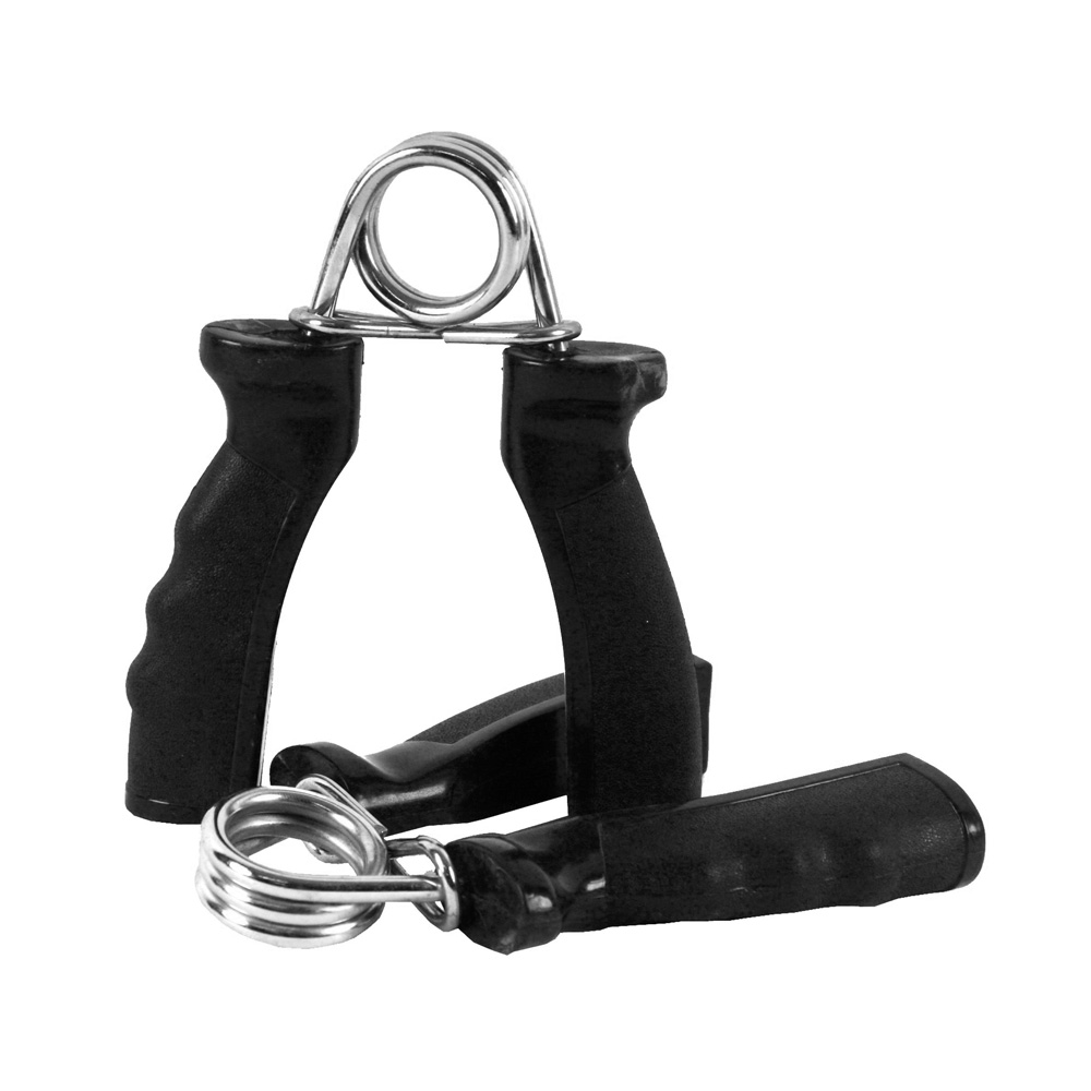 Hand Grips mit Feder, Schwarz