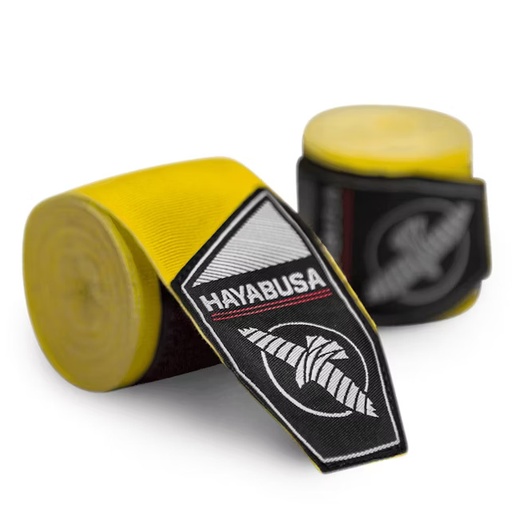 [PSHW04-Y-GE] Hayabusa Hand Wraps Perfect Stretch 4.5m Semi-Elastic, Yellow