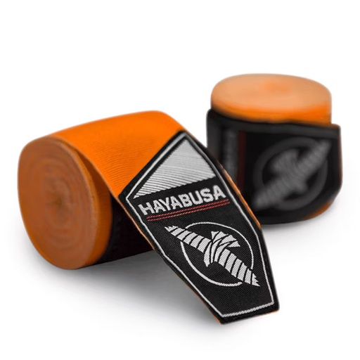 [PSHW04-O] Hayabusa Boxbandagen Perfect Stretch 4,5m Halbelastisch, Orange