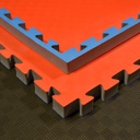 Kampfsportmatte Grappling Pro 2.0 4cm, Rot-Blau