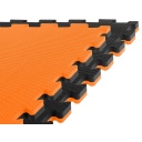 Kampfsportmatte Home Training 2cm, orange/schwarz