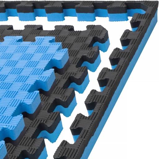 [DAMATGRAP-B-S-4] Kampfsportmatte Grappling Pro 4cm, blau/schwarz