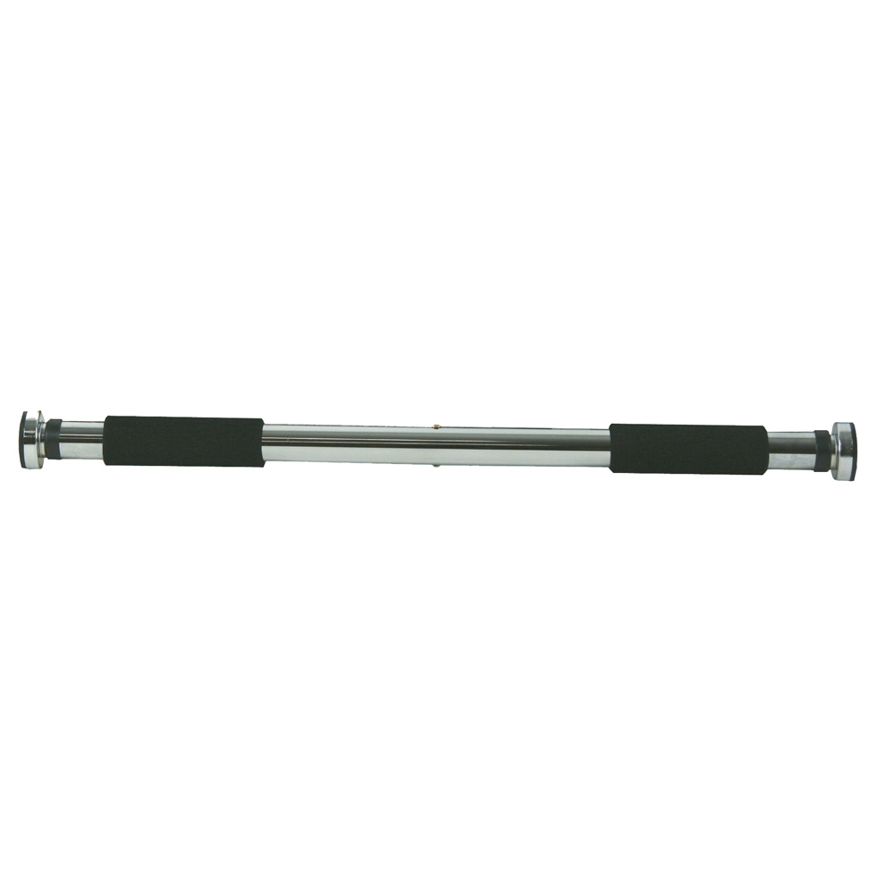 Doorway Pull Up Bar, Silver-Black