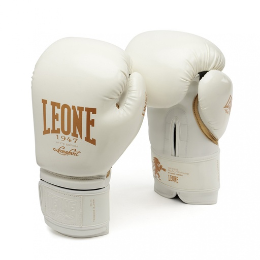 Leone Boxing Gloves Black &amp; White