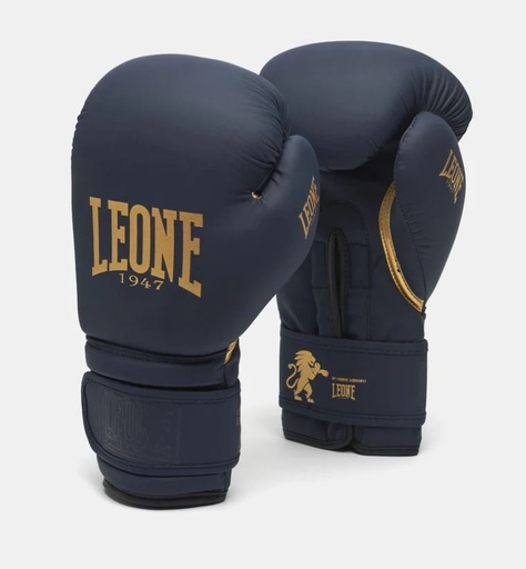 Leone Boxhandschuhe Edition, Blau-Gold