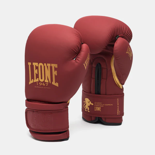 Leone Boxhandschuhe Edition, Rot-Gold