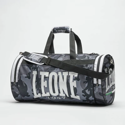 [AC906-C-G] Leone Sporttasche Mimetic, Camo Grau