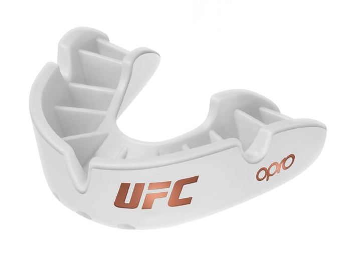 Opro x UFC Mundschutz Bronze, Weiß