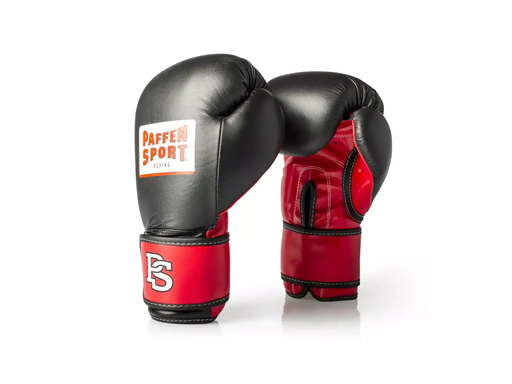 Paffen Sport Boxing Gloves Allround Eco, Black-Red
