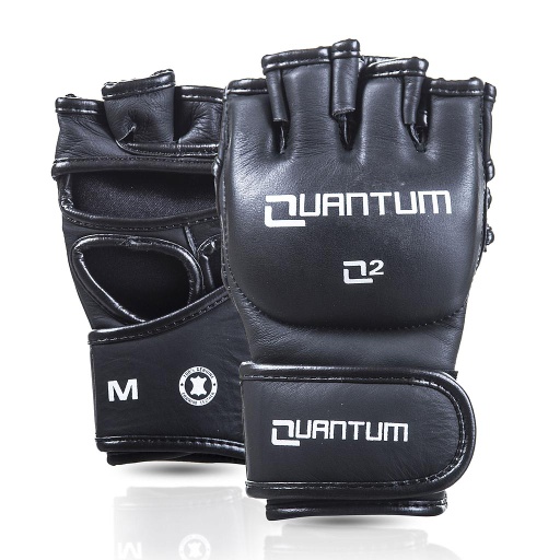 Quantum MMA Fight Handschuhe Q2, Schwarz