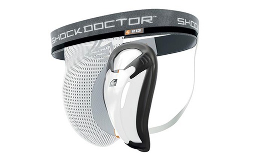 Shock Doctor Tiefschutz Bioflex, Weiß